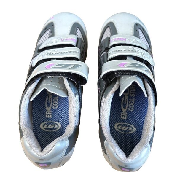 Louis Garneau LG Ergo Air Fresca Cycling‎ Road Bike Shoes Size 6Gray/Black - Picture 6 of 10